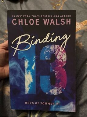 Binding 13 by Chloe Walsh - Blue & Purple Cover